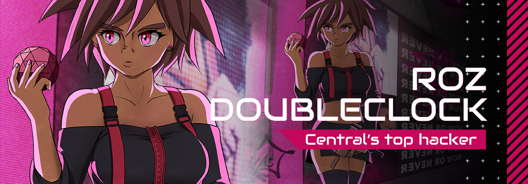 Roz Doubleclock: Central's top hacker